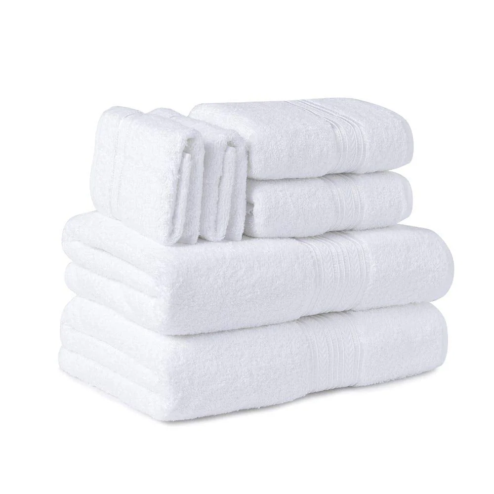 Faith, Hope, Love Home Decor Bathessentials 100% Cotton Extra Heavy 6 Piece Bath Towel Set - Image 22