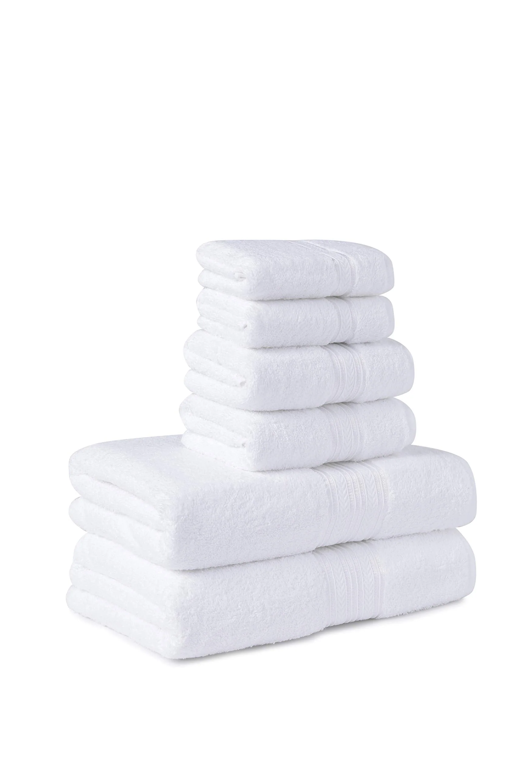 Faith, Hope, Love Home Decor Bathessentials 100% Cotton Extra Heavy 6 Piece Bath Towel Set - Image 23