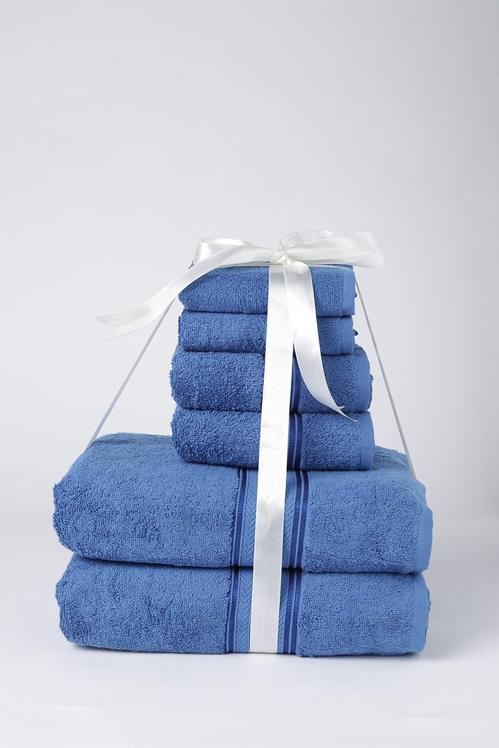 Faith, Hope, Love Home Decor Bathessentials 100% Cotton Extra Heavy 6 Piece Bath Towel Set - Image 9