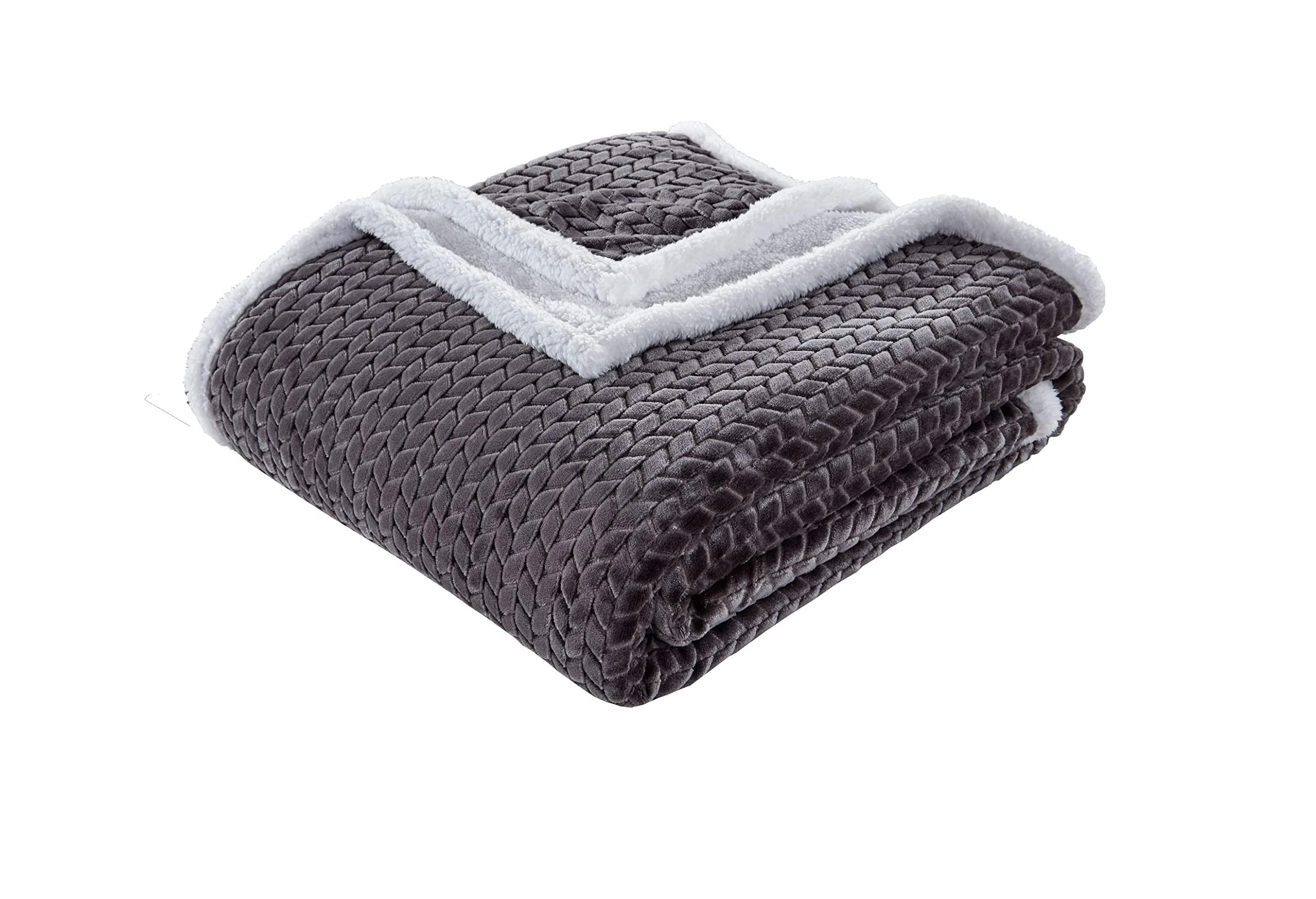 Faith, Hope, Love Home Décor Home Essentials Braided Sherpa Blanket - Image 8