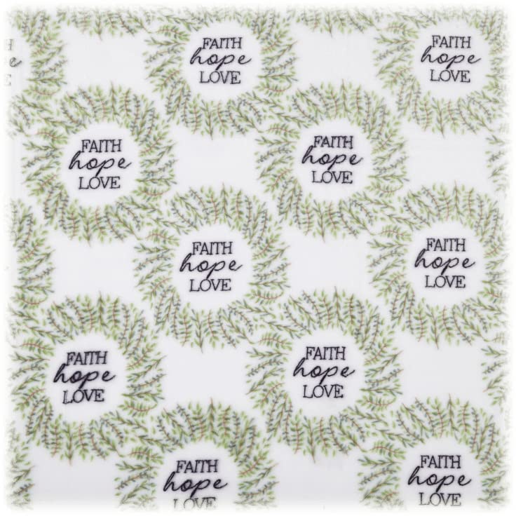 Faith, Hope, Love Home Décor Oversized Luxe Plush Throw Blanket - Image 4