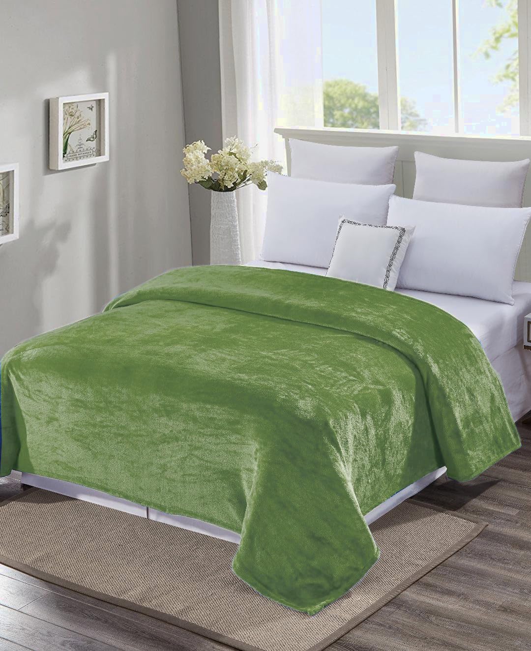 Faith, Hope, Love Home Decor Ultra Lush Twin Size Solid Microplush Blanket - Image 10
