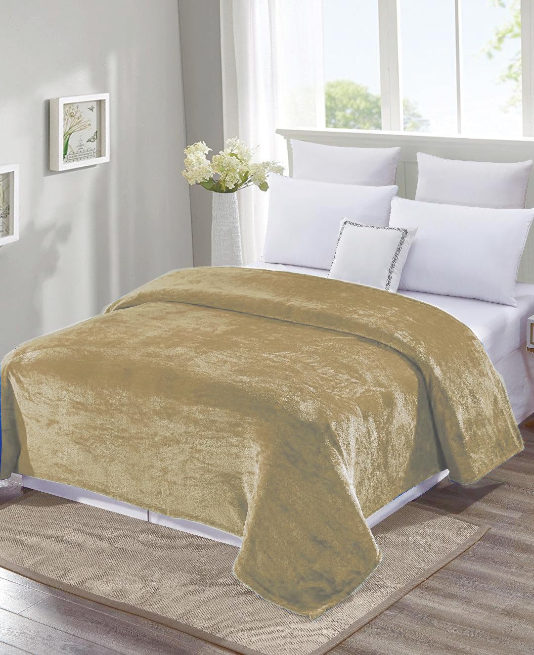 Faith, Hope, Love Home Decor Ultra Lush Twin Size Solid Microplush Blanket - Image 12