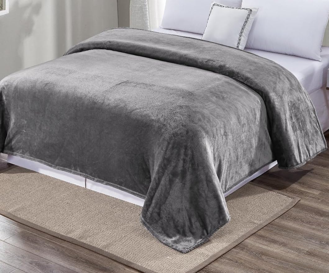 Faith, Hope, Love Home Decor Ultra Lush Twin Size Solid Microplush Blanket - Image 9