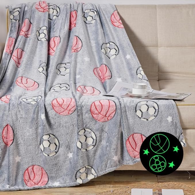 Faith, Hope, Love Home Décor Ultra Plush Cosmic Glow In The Dark Throw Blanket - Image 19