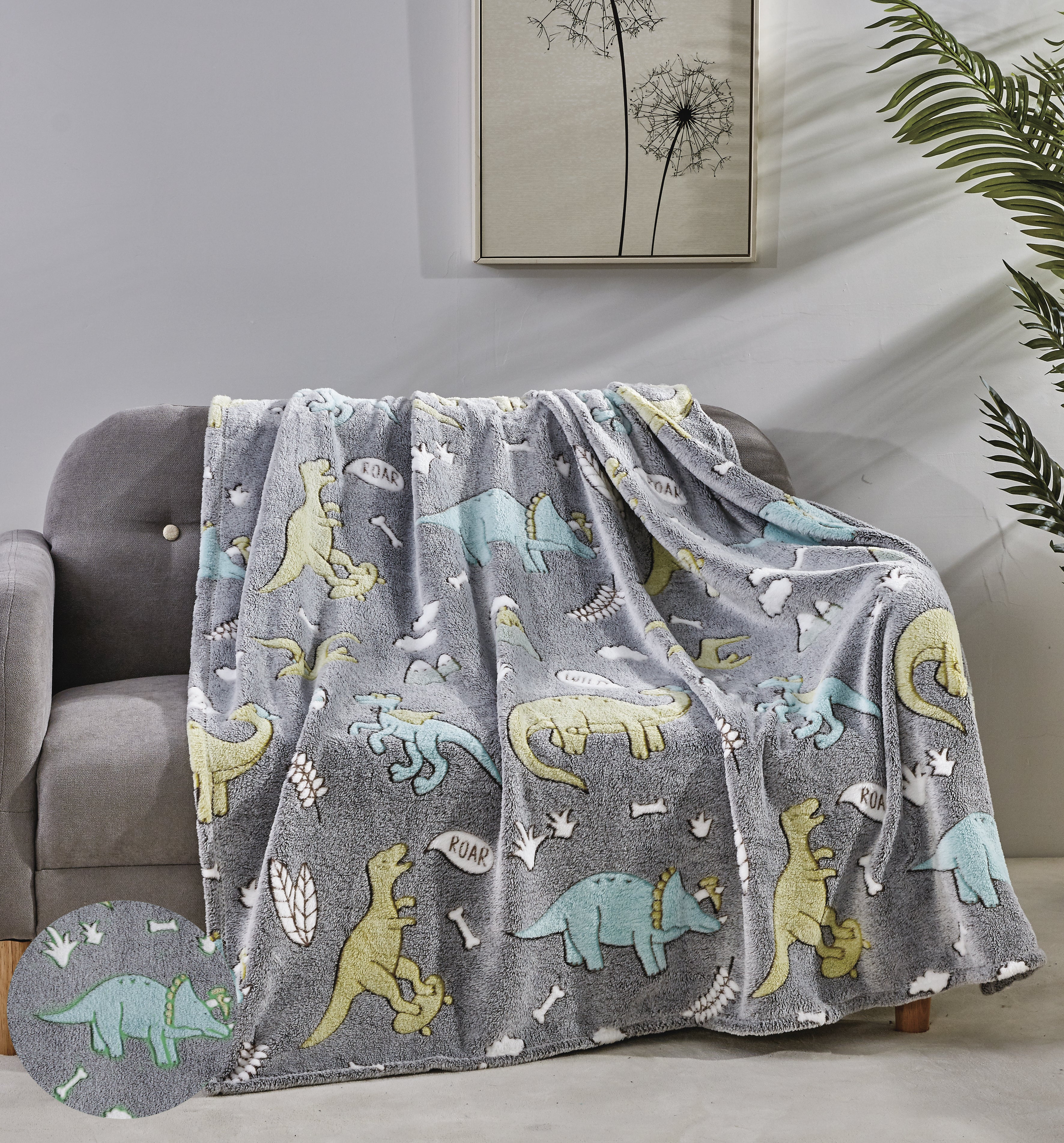 Faith, Hope, Love Home Décor Ultra Plush Cosmic Glow In The Dark Throw Blanket - Image 22