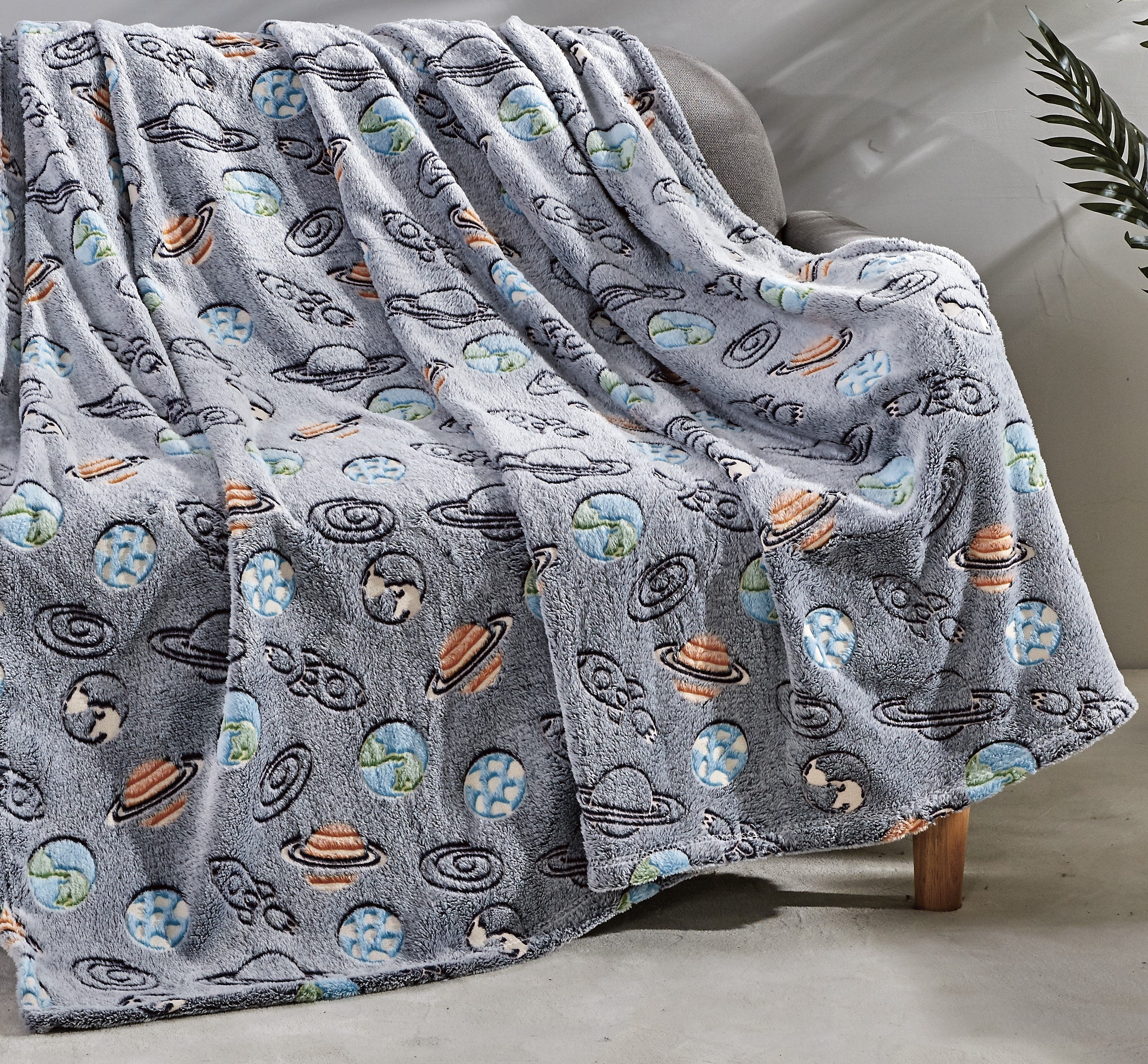 Faith, Hope, Love Home Décor Ultra Plush Cosmic Glow In The Dark Throw Blanket - Image 23