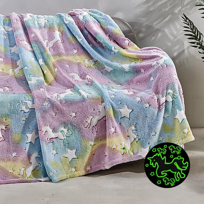 Faith, Hope, Love Home Décor Ultra Plush Cosmic Glow In The Dark Throw Blanket - Image 7