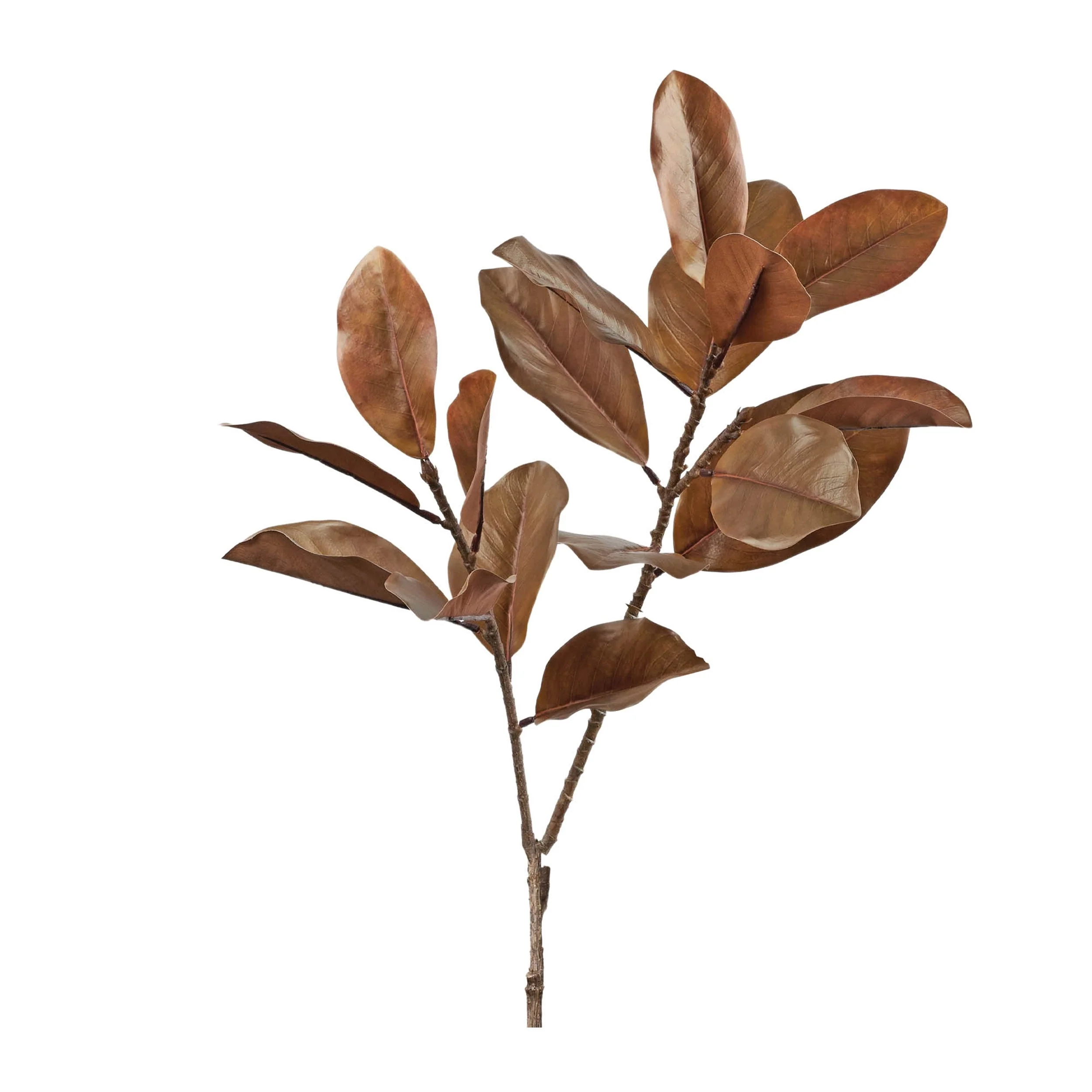 Fall Magnolia Leaf Spray (Set of 6) - Image 3