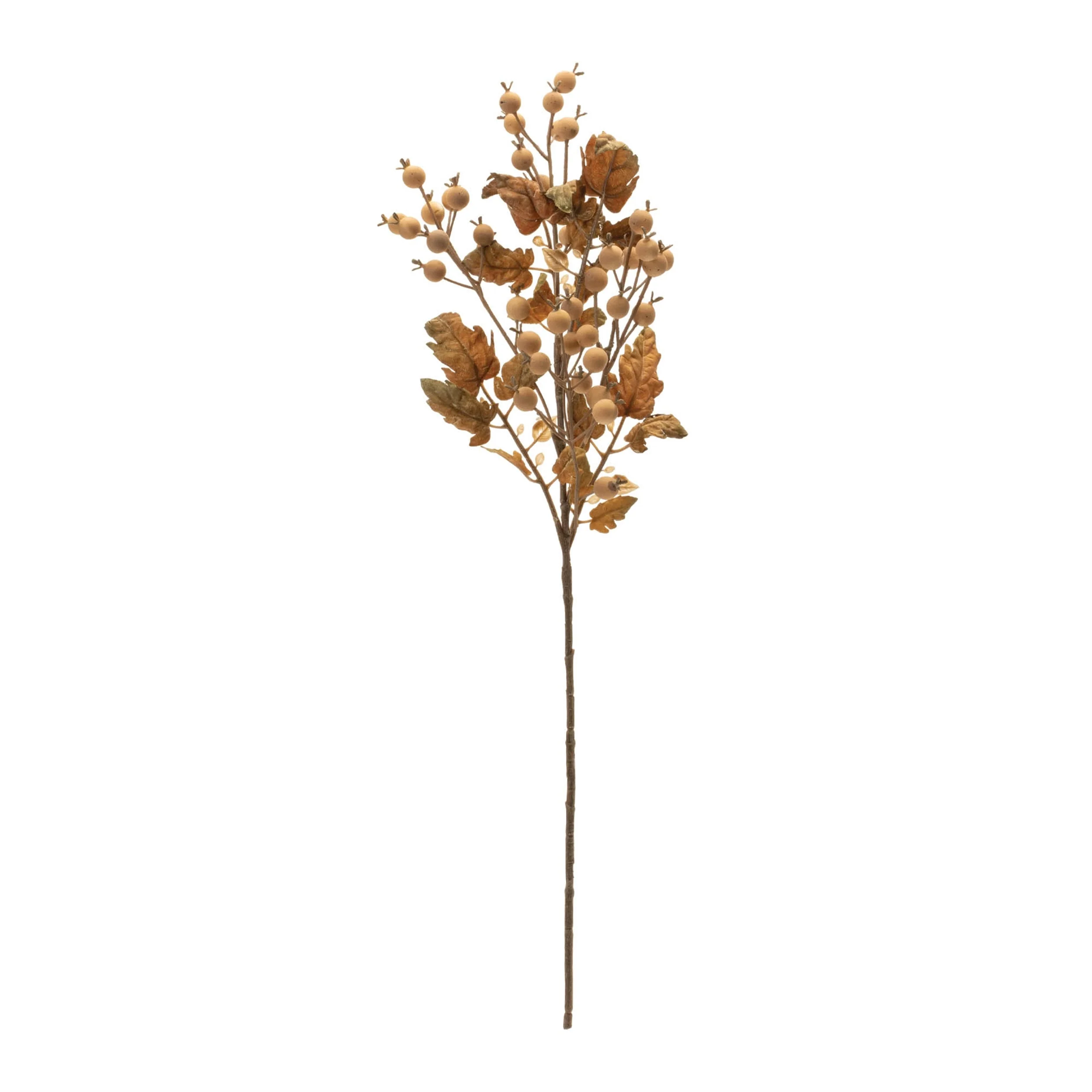 Fall oak leaf and berry spray (set of 6) - Image 2