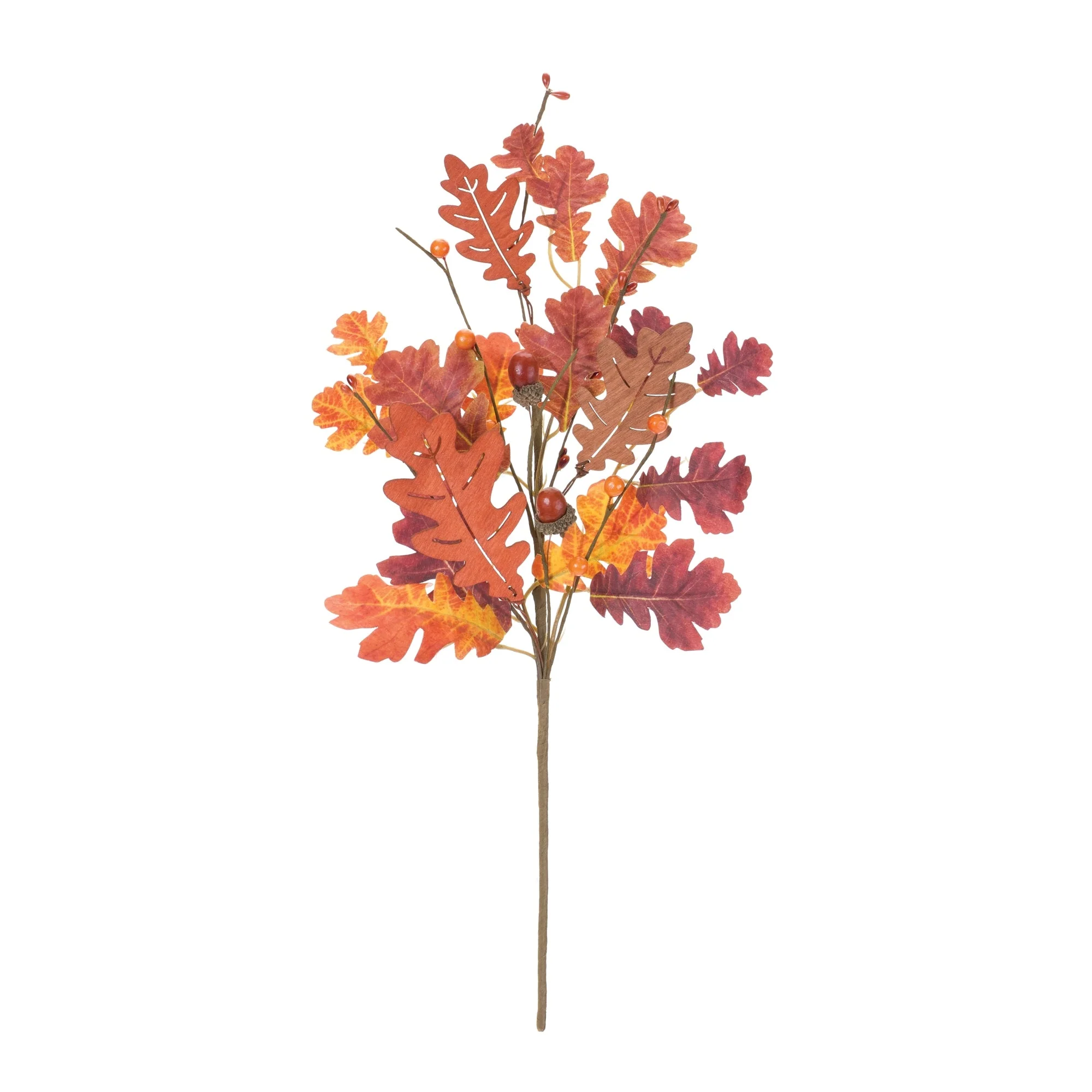 Fall oak leaf spray (set of 6) - Image 2