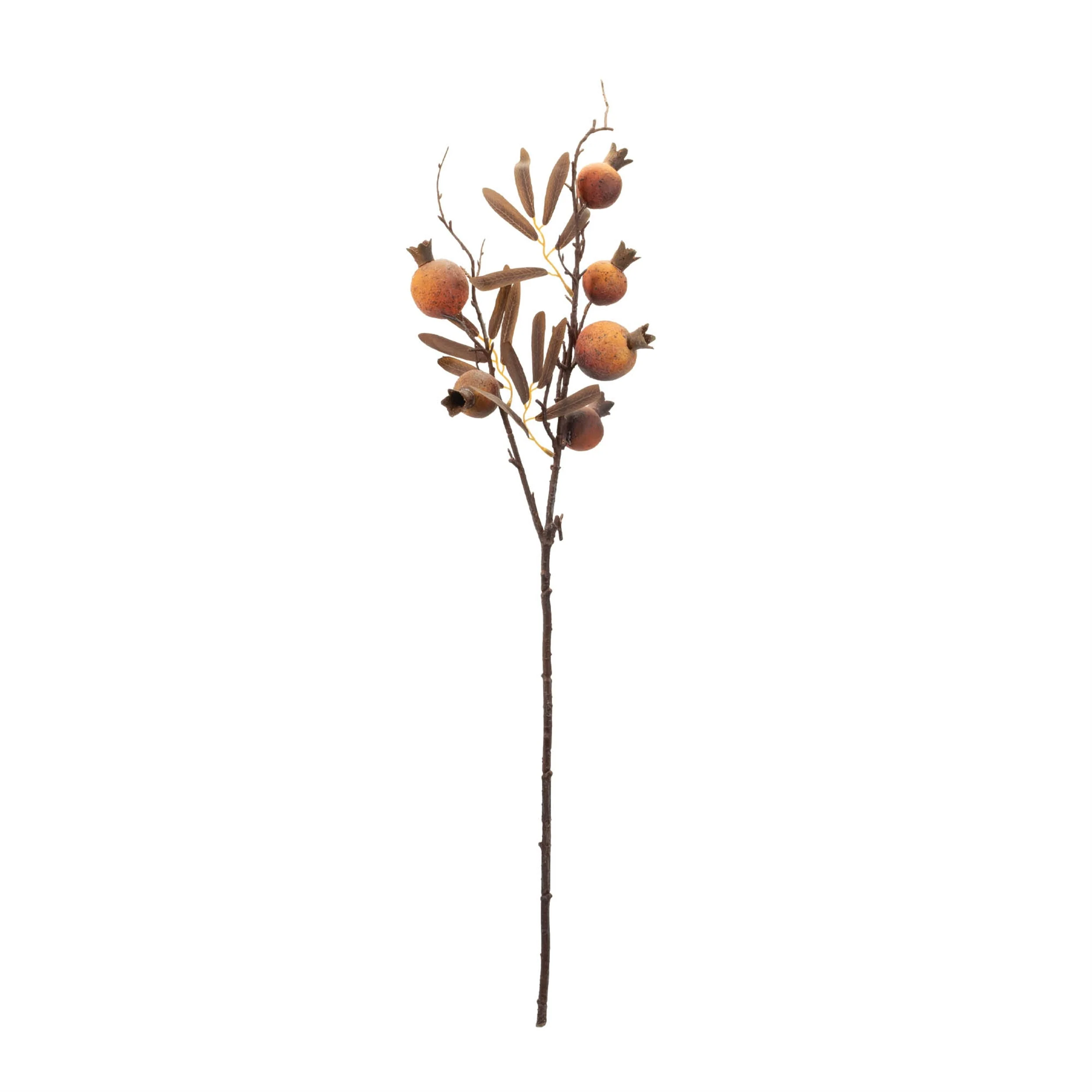 Fall pomegranate twig spray (set of 6) - Image 2