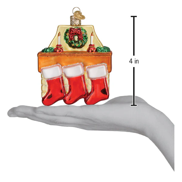 Family Of 3 Stockings Ornament - Image 6