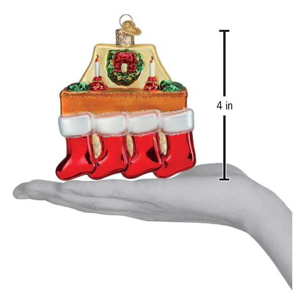 Family Of 4 Stockings Ornament - Image 6