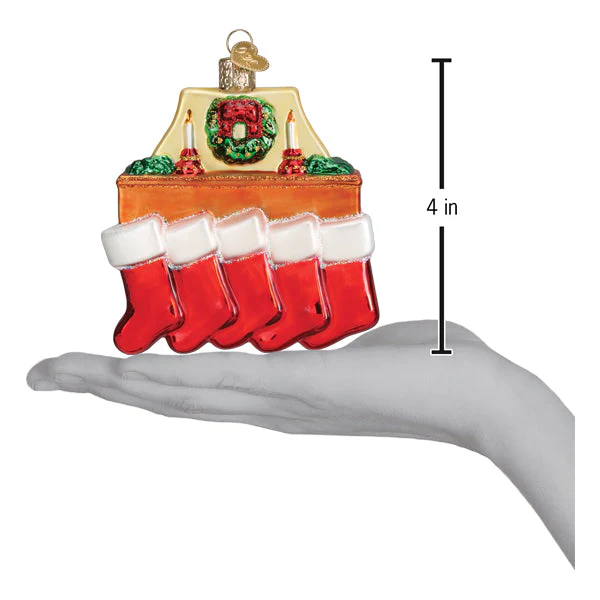 Family of 5 Stockings Ornament - Image 6