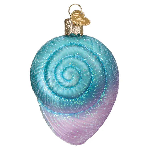 Fanciful Spiral Shell Ornament - Image 3