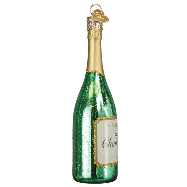 Fancy Champagne Bottle Ornament - Image 3