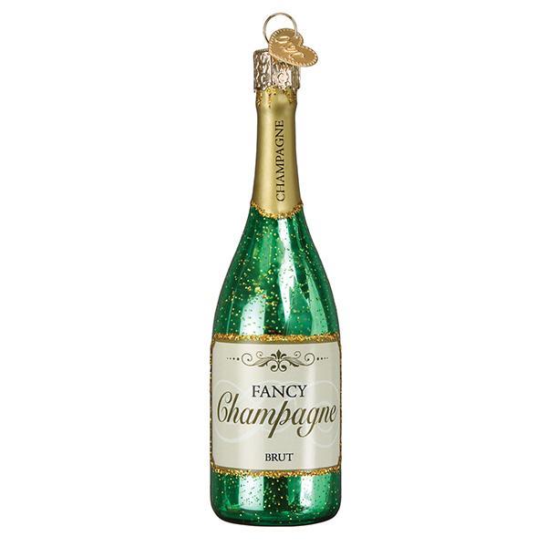 Fancy Champagne Bottle Ornament - Image 5