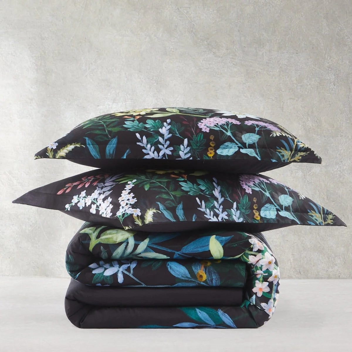 Fantasy Floral Cotton Duvet Cover Set - Image 11