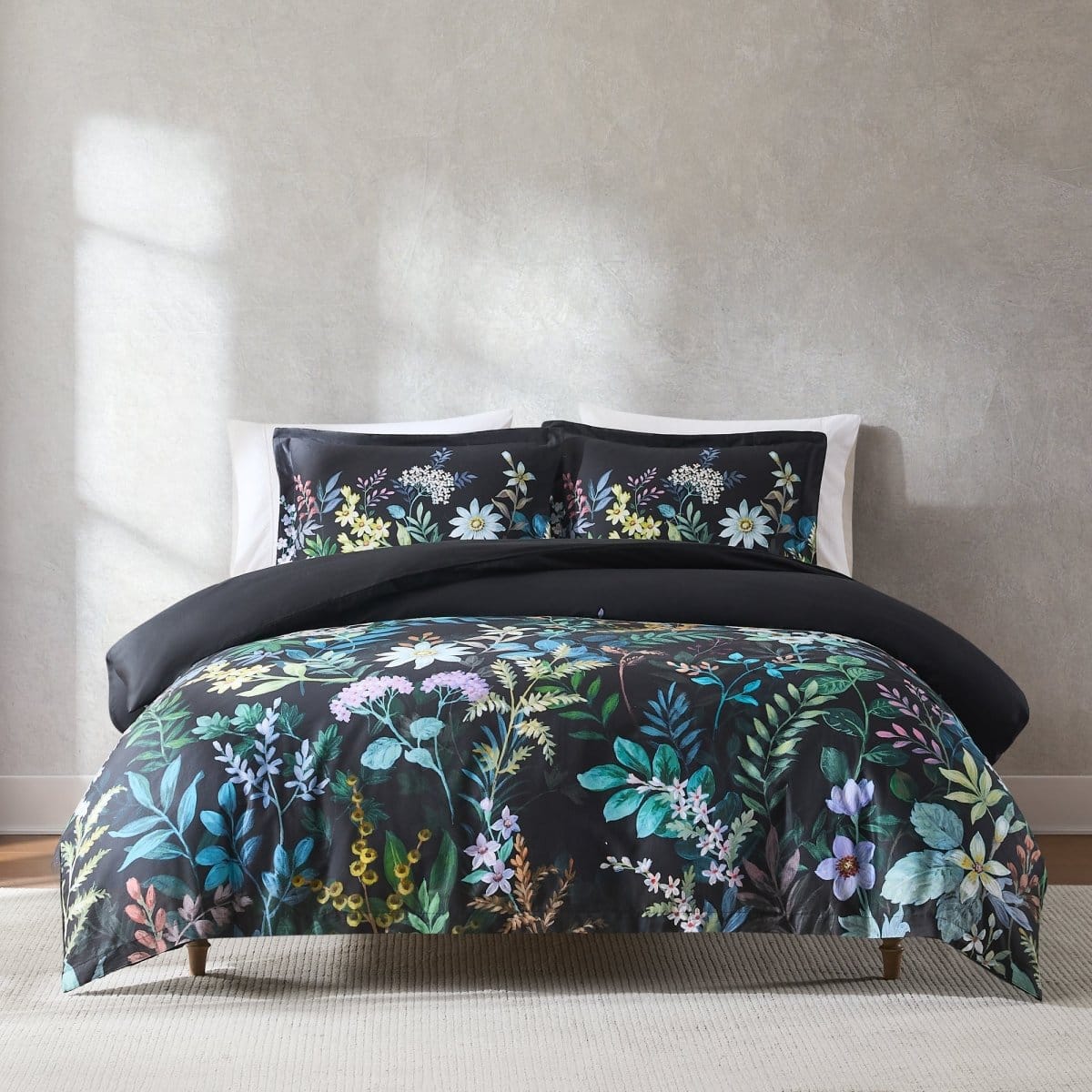 Fantasy Floral Cotton Duvet Cover Set - Image 8