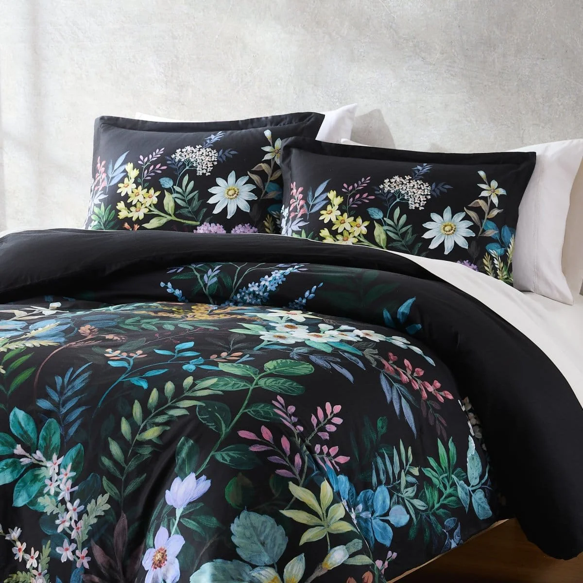 Fantasy Floral Cotton Duvet Cover Set - Image 9
