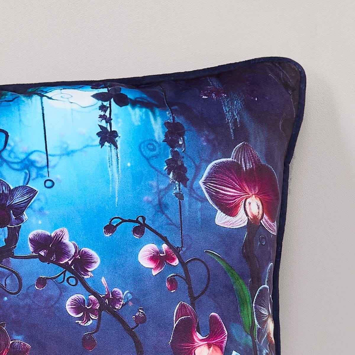 Fantasy Orchids Decorative Pillow - Image 5