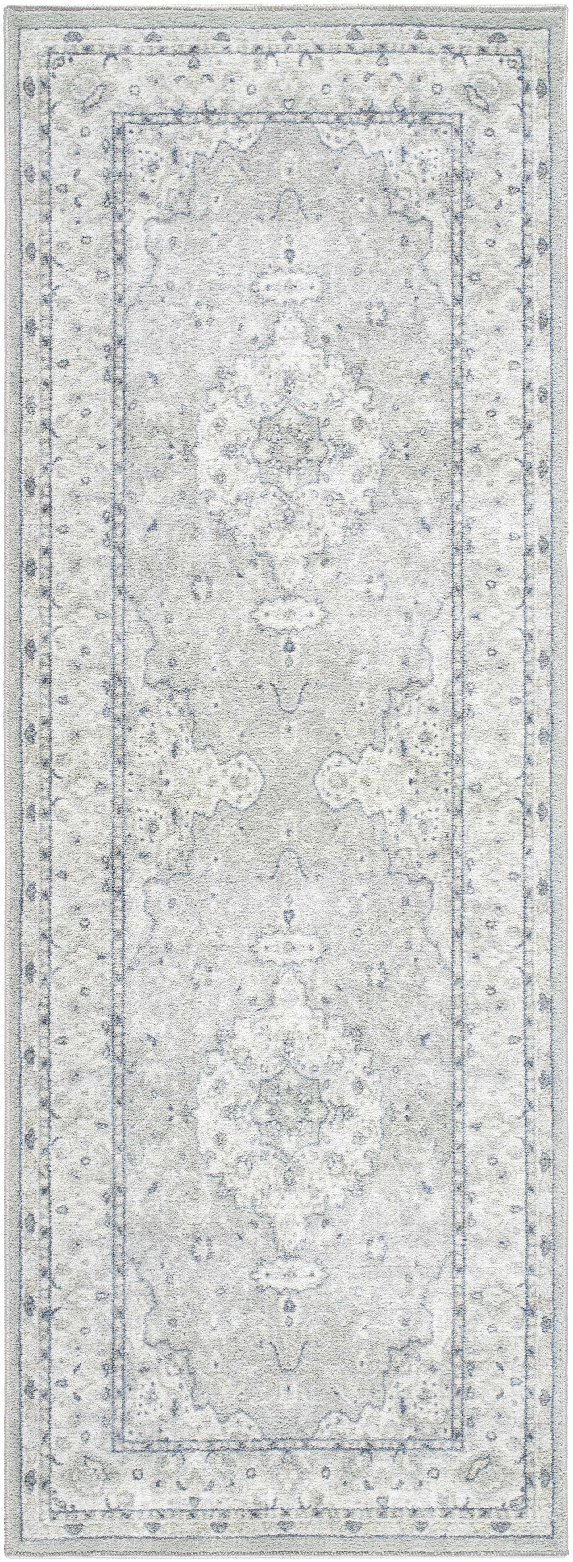 Farai Gray Medallion Area Rug - Clearance - Image 8