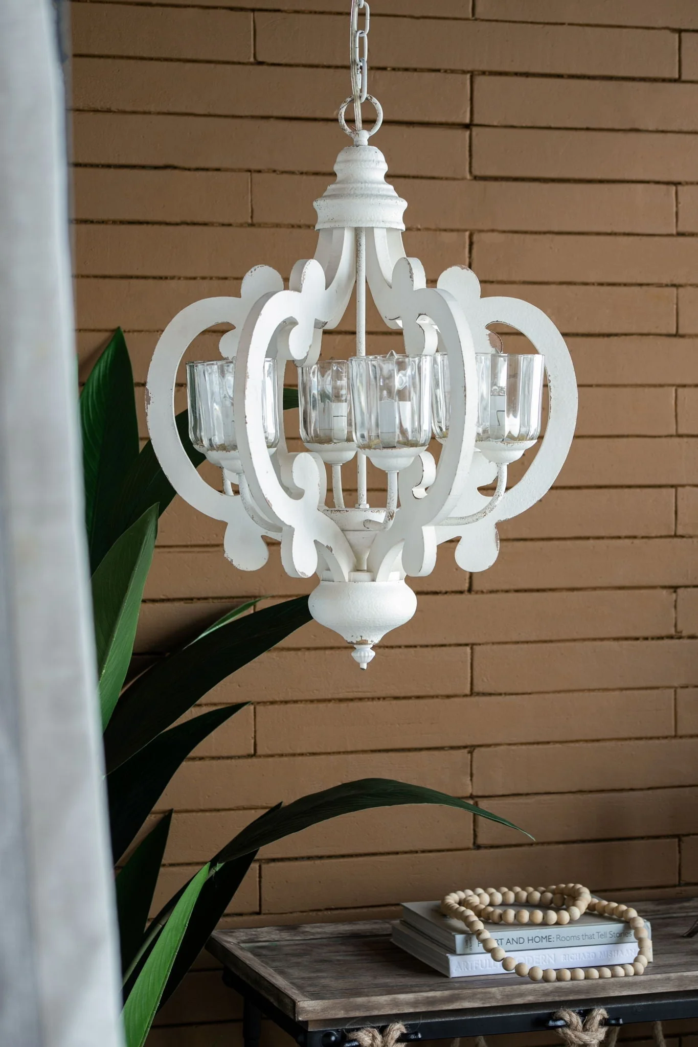 Farmhouse 6-Light Wood Chandelier Pendant Light Fixture - Image 25
