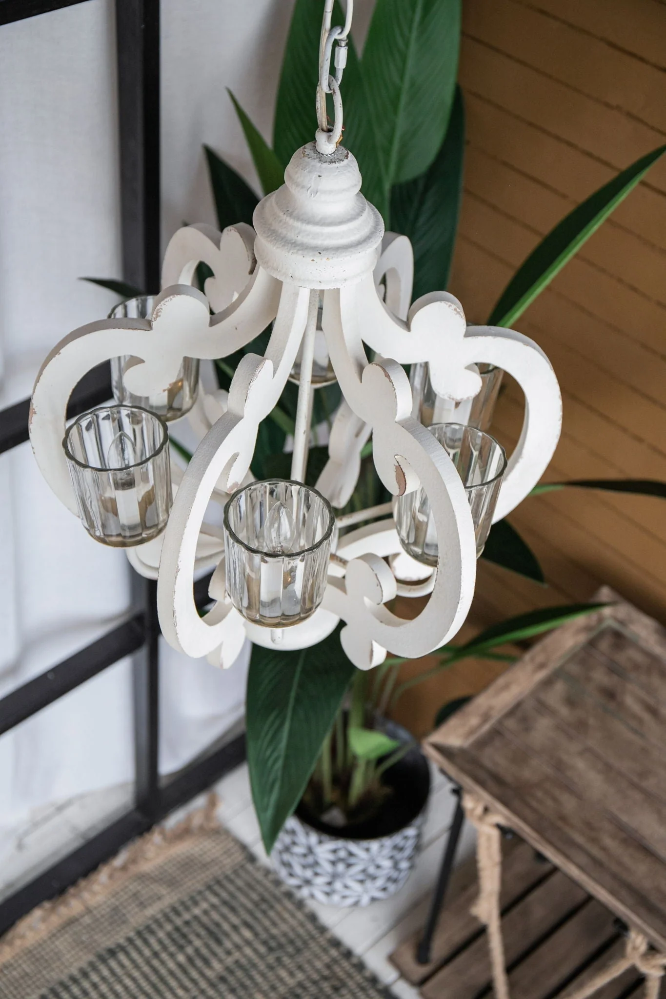 Farmhouse 6-Light Wood Chandelier Pendant Light Fixture - Image 42