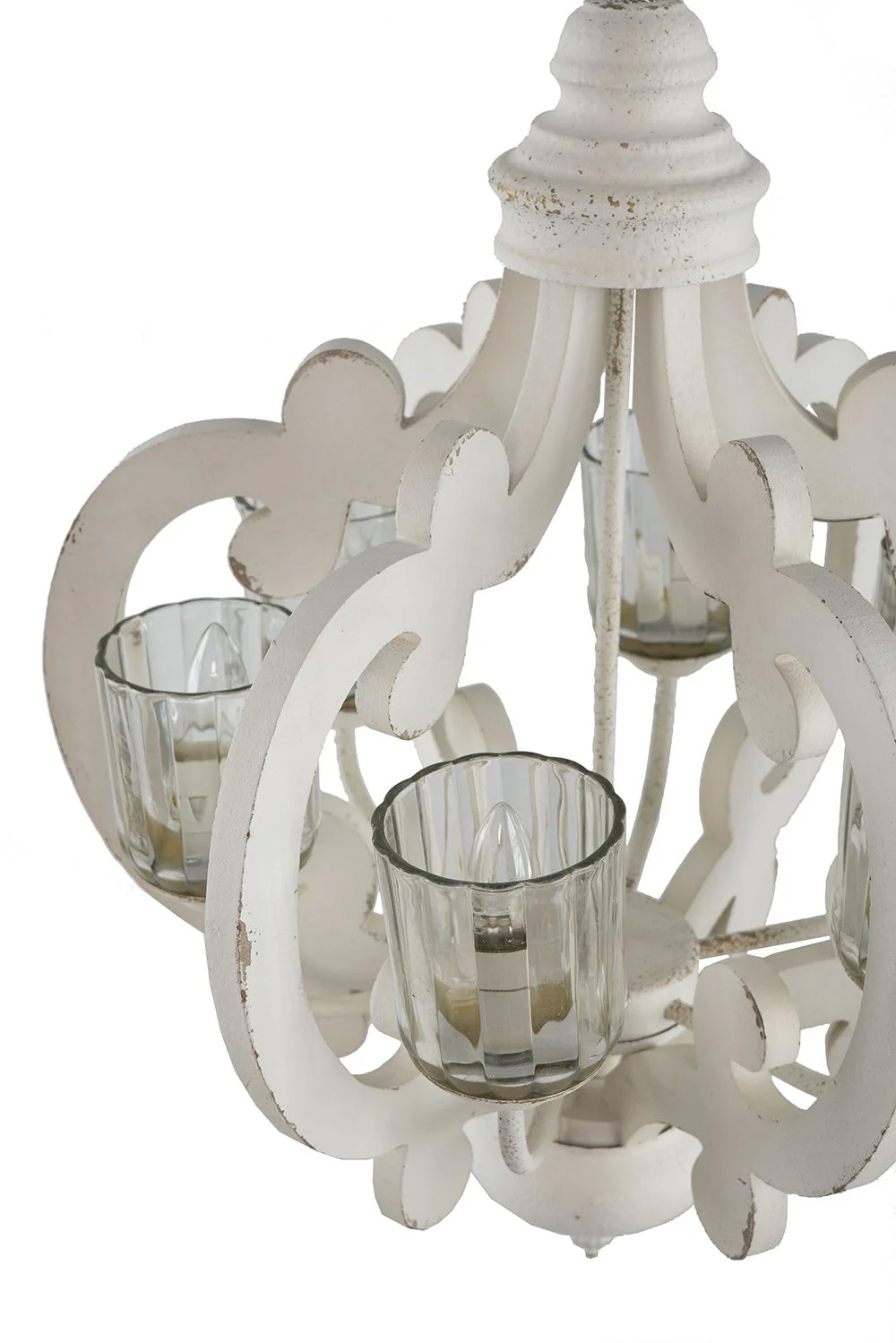 Farmhouse 6-Light Wood Chandelier Pendant Light Fixture - Image 44