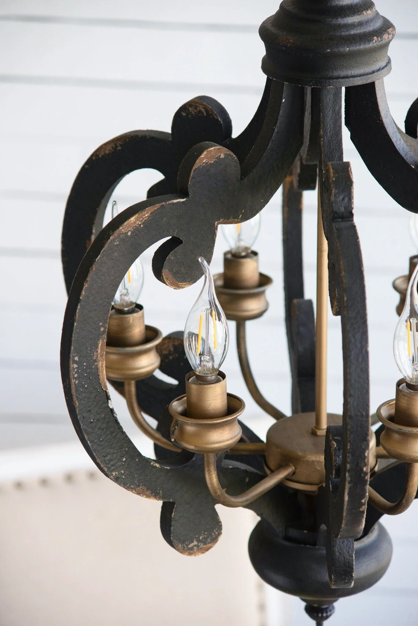 Farmhouse 6-Light Wood Chandelier Pendant Light Fixture - Image 50