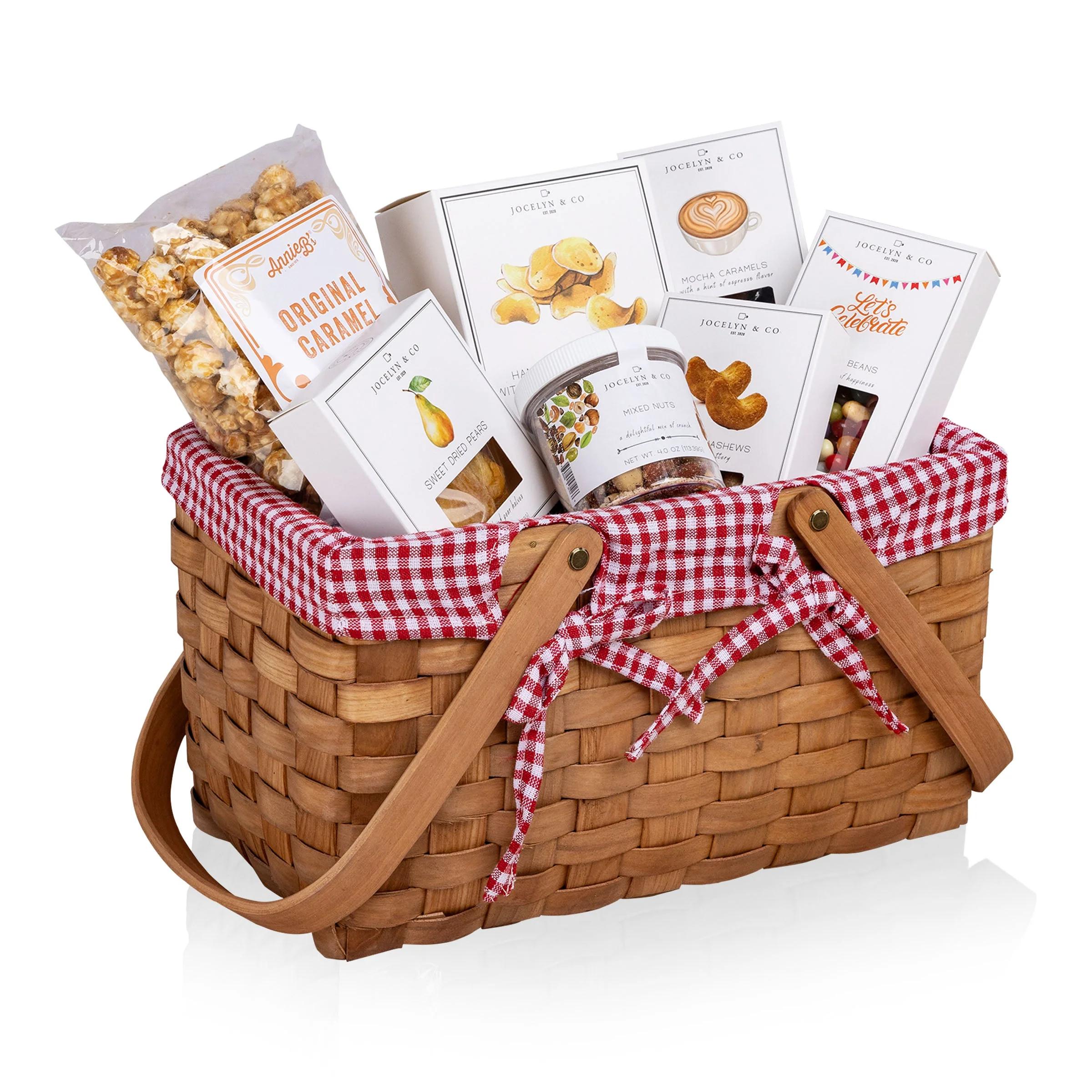 Farmhouse Basket with Gourmet Gift Pack - Image 3