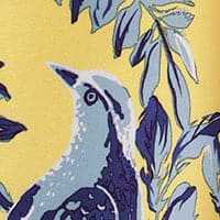 Farmhouse Bird And Flower Insulated Grommet Blackout Window Curtain Panel Set - Image 17