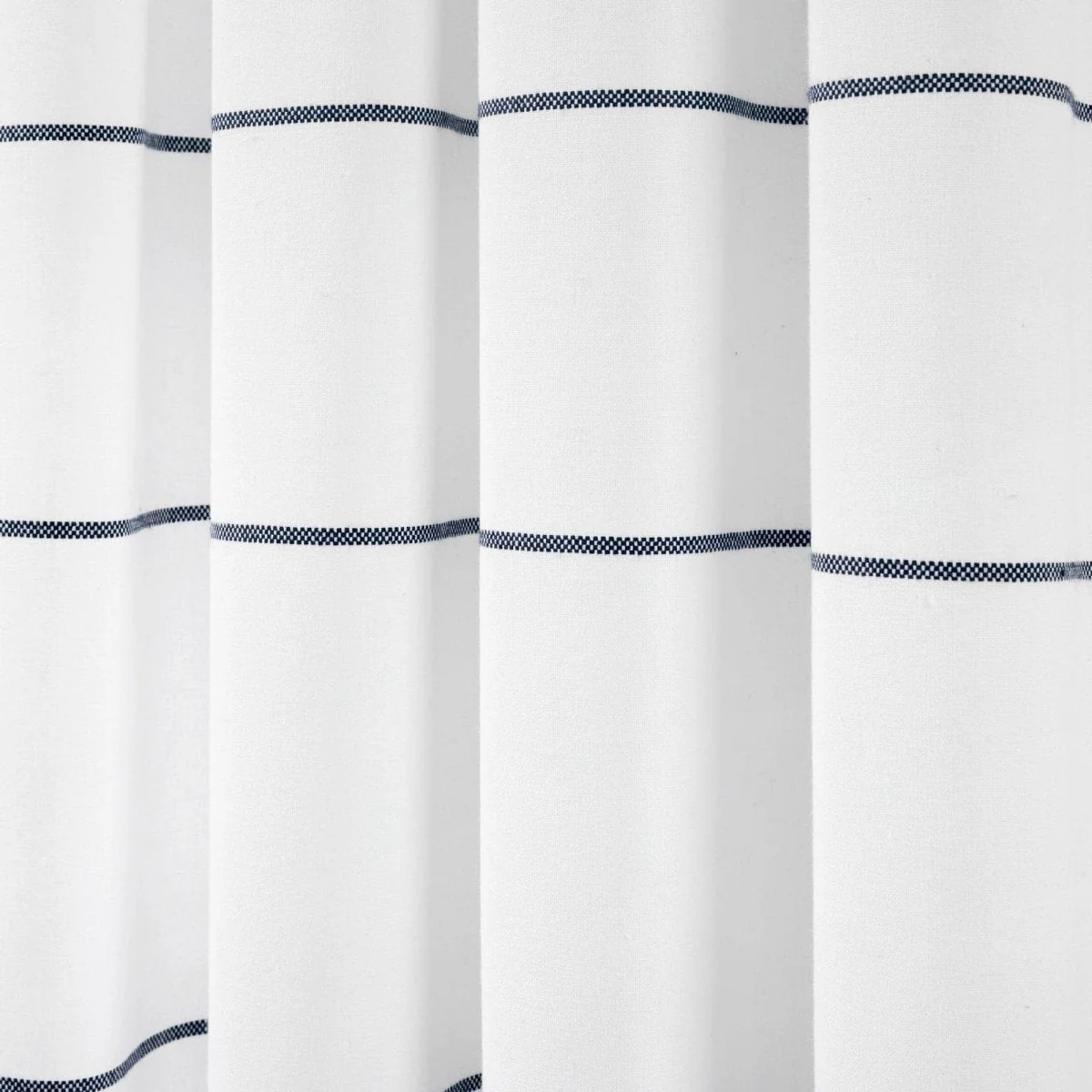 Farmhouse Boho Stripe Woven Tassel Yarn Dyed Recycled Cotton Blend Window Curtain Panel Set - Image 16