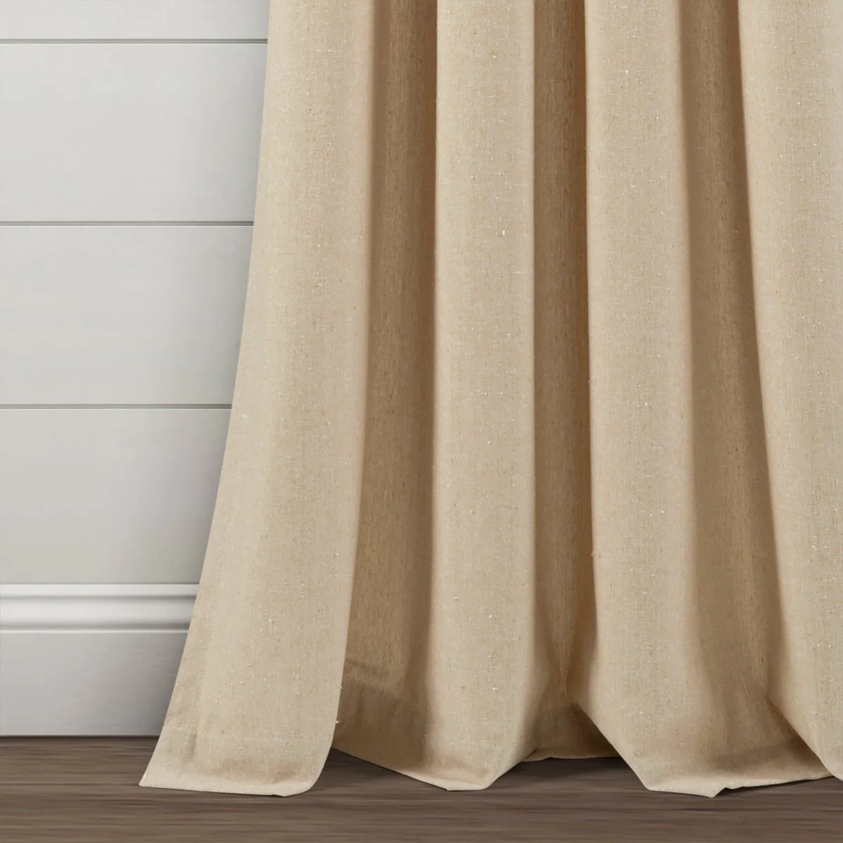Farmhouse Boho Stripe Woven Tassel Yarn Dyed Recycled Cotton Blend Window Curtain Panel Set - Image 32