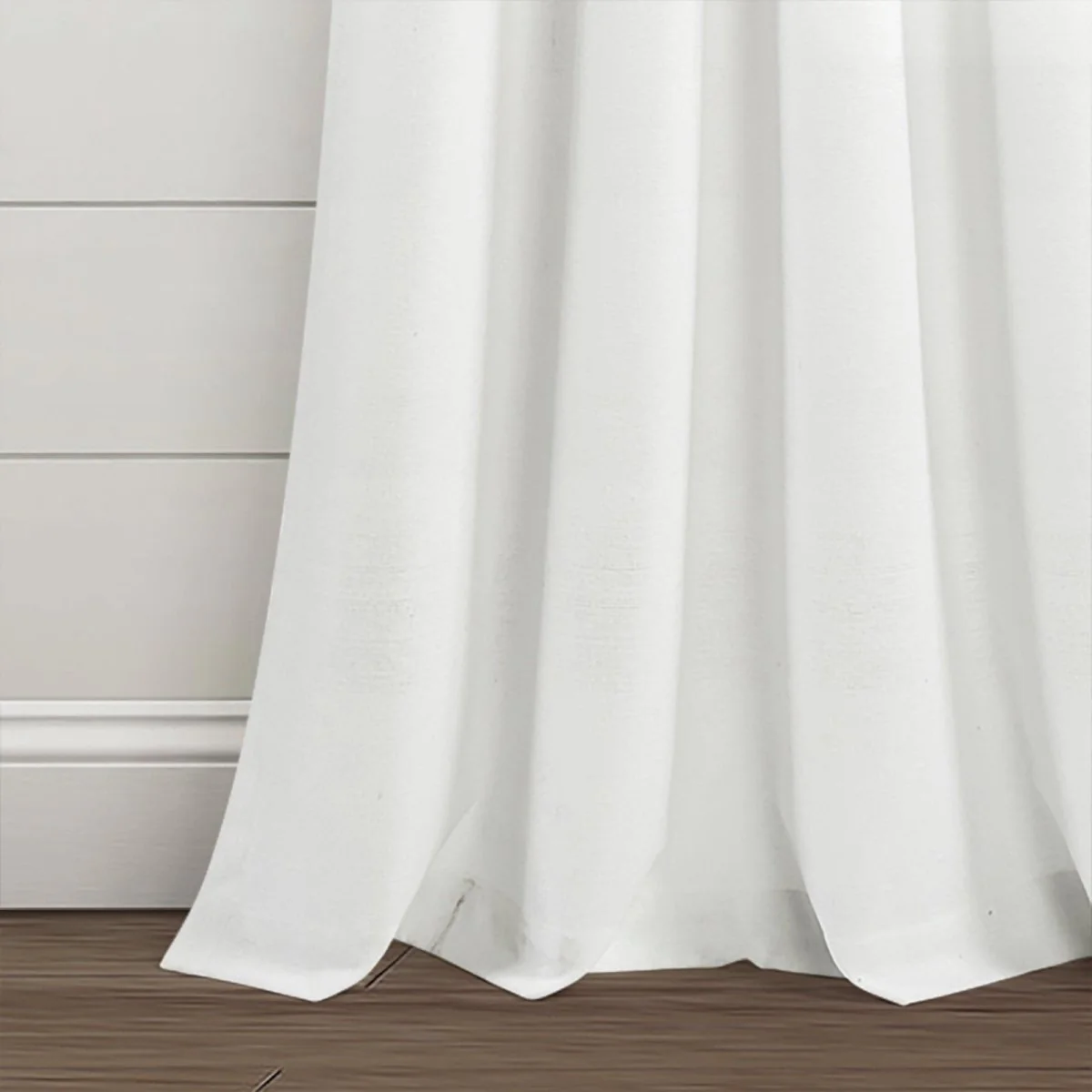 Farmhouse Boho Stripe Woven Tassel Yarn Dyed Recycled Cotton Blend Window Curtain Panel Set - Image 42