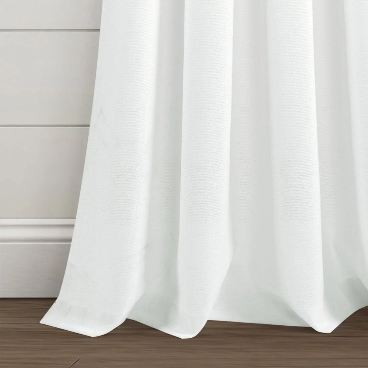 Farmhouse Boho Stripe Woven Tassel Yarn Dyed Recycled Cotton Blend Window Curtain Panel Set - Image 47