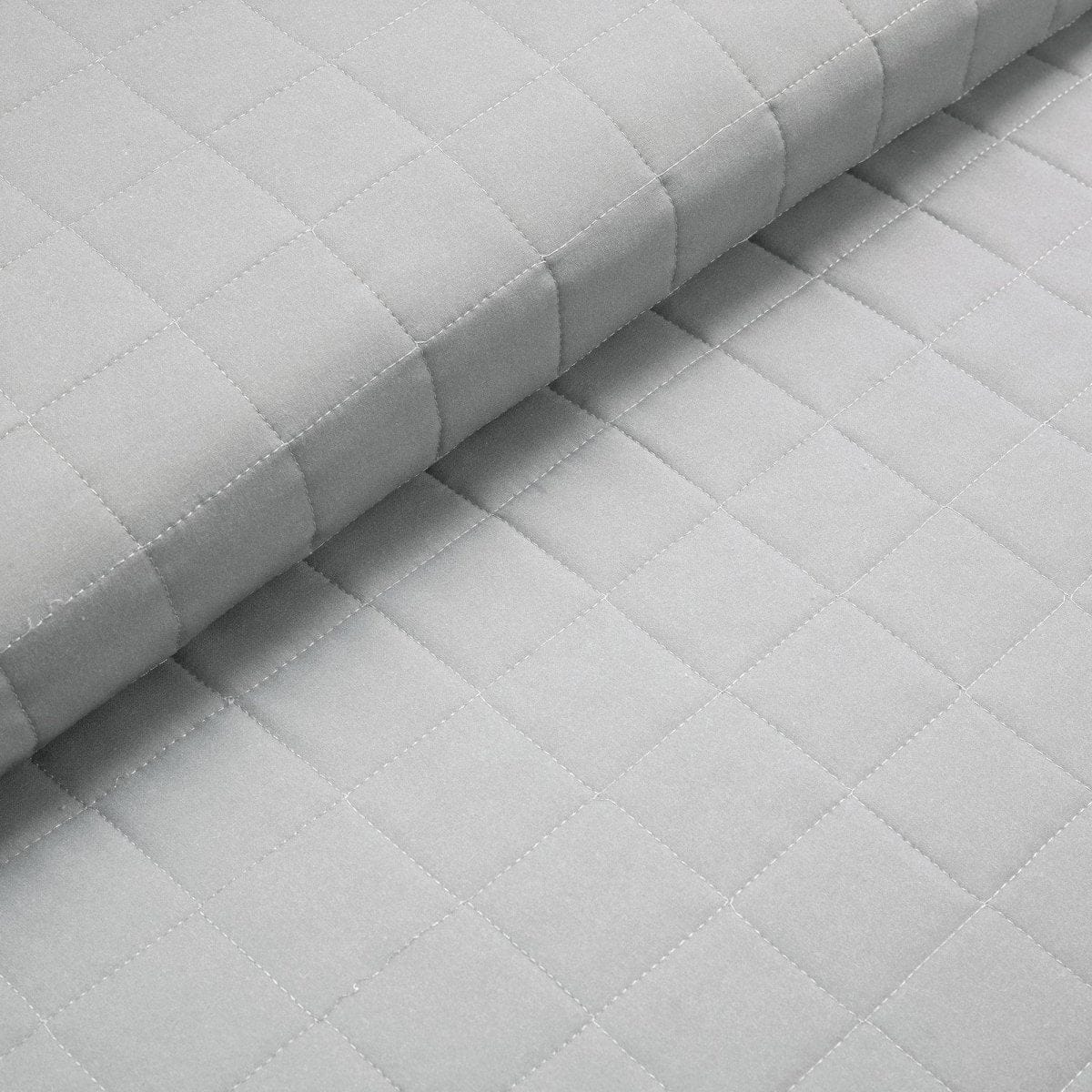 Farmhouse Box Stitch And Stripe Cotton Quilt 3 Piece Set - Image 3