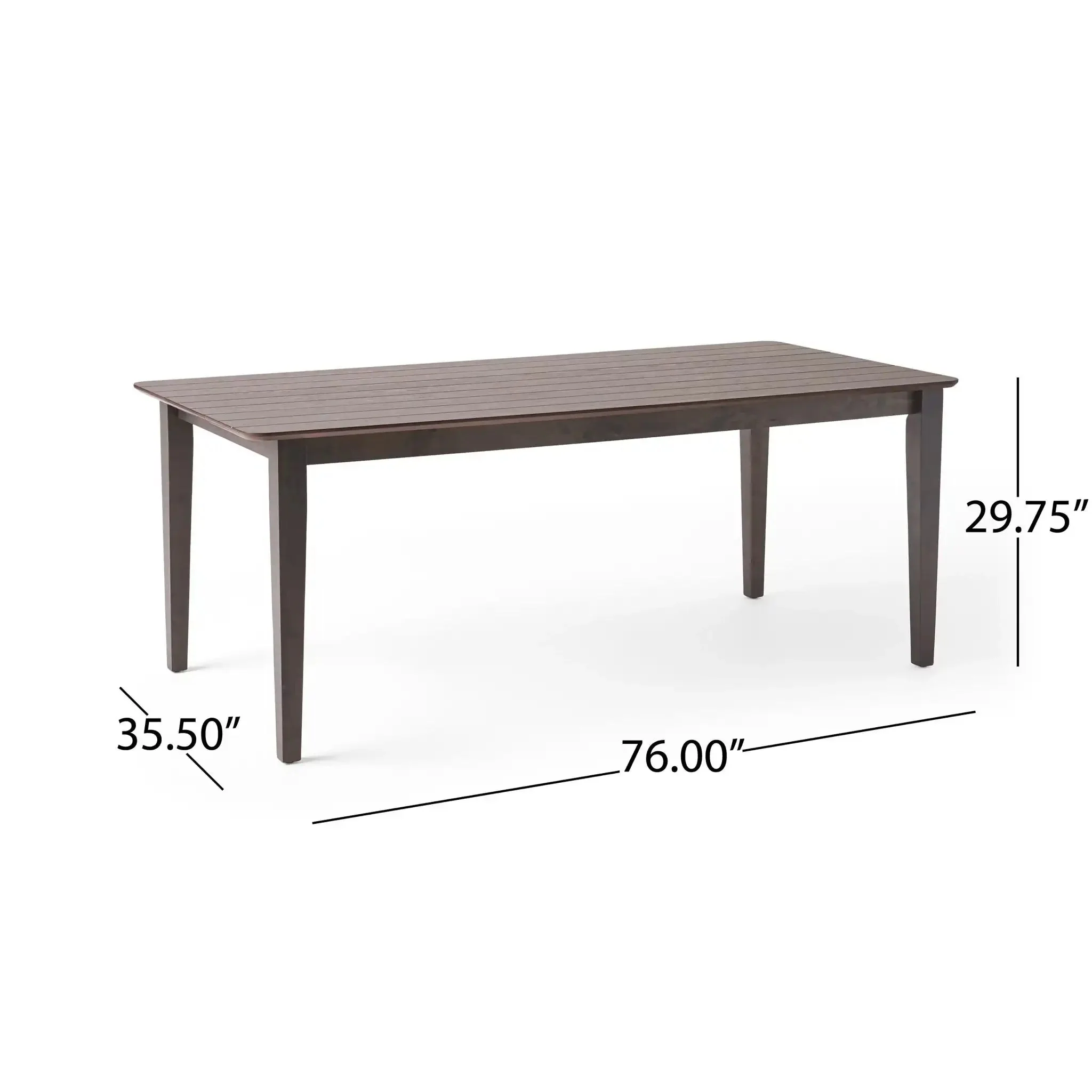 Farmhouse Charm Dining Table With Square Leg - Image 8