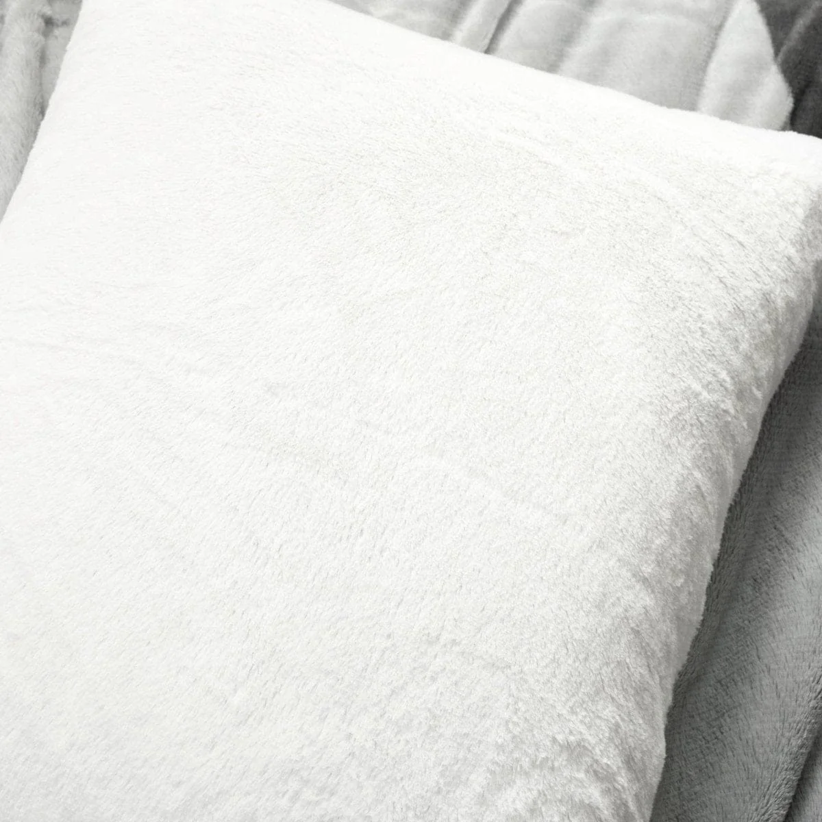 Farmhouse Color Block Ultra Soft Faux Fur Comforter Set - Image 13