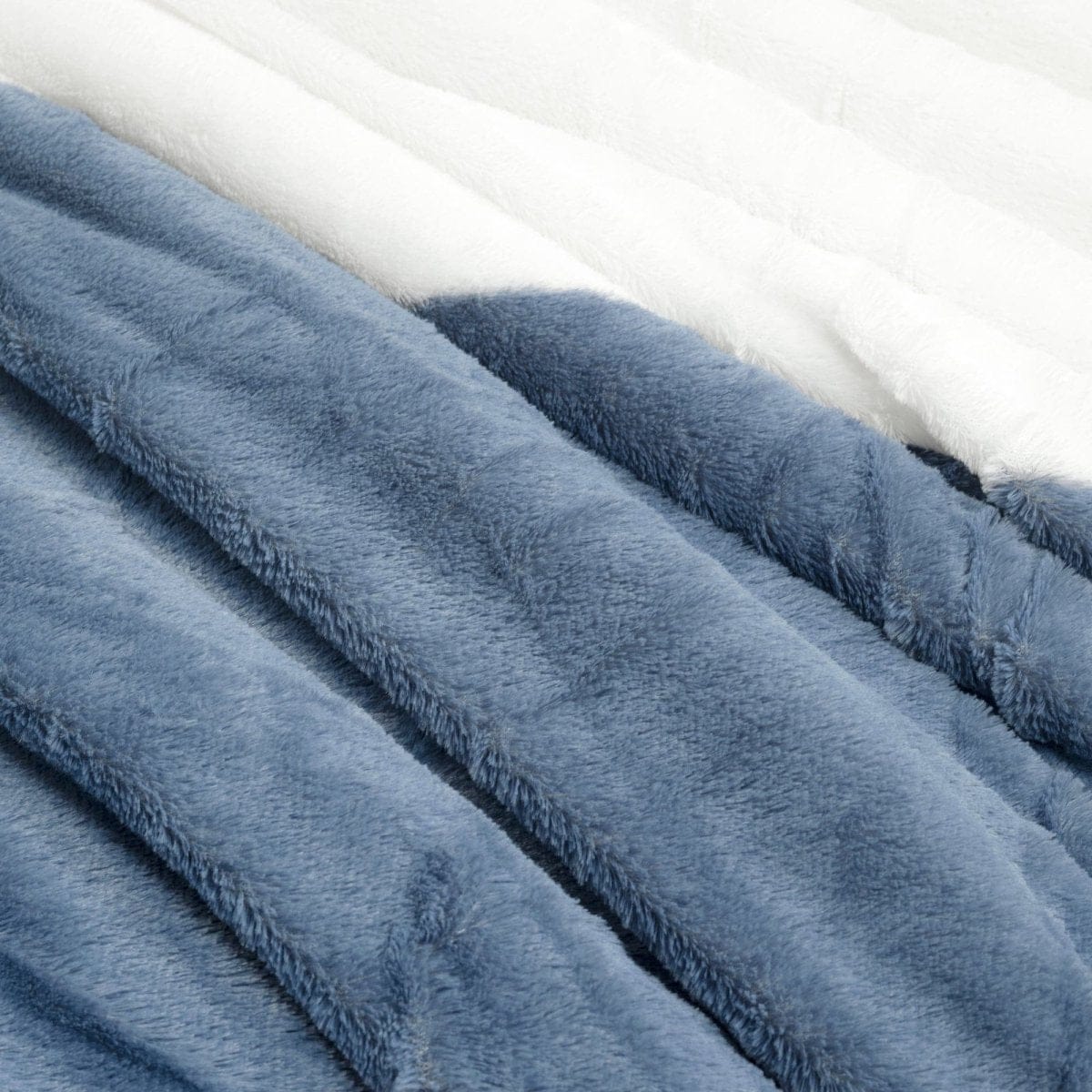 Farmhouse Color Block Ultra Soft Faux Fur Comforter Set - Image 20