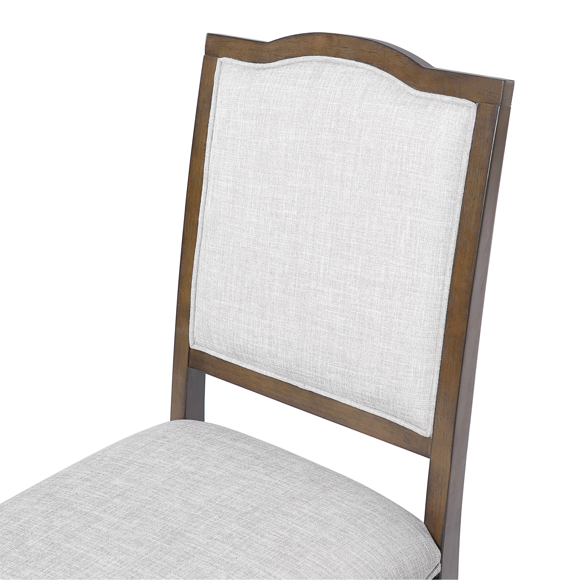 Farmhouse Dining Chairs Set of 4, Upholstered High Back - Image 11
