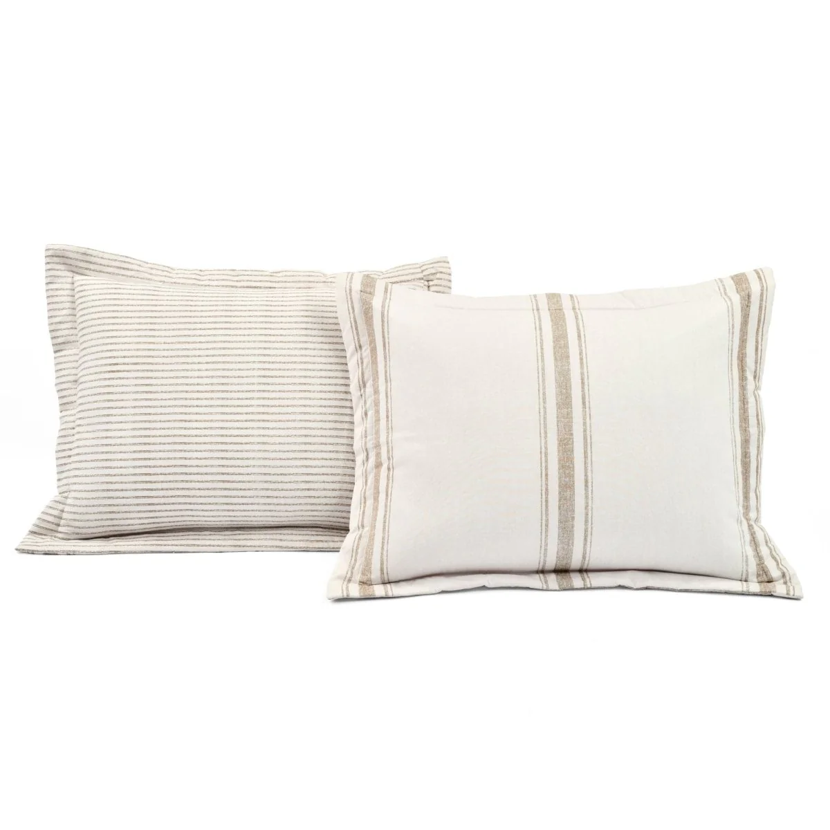 Farmhouse Stripe 100% Cotton Duvet Cover Set - Image 20