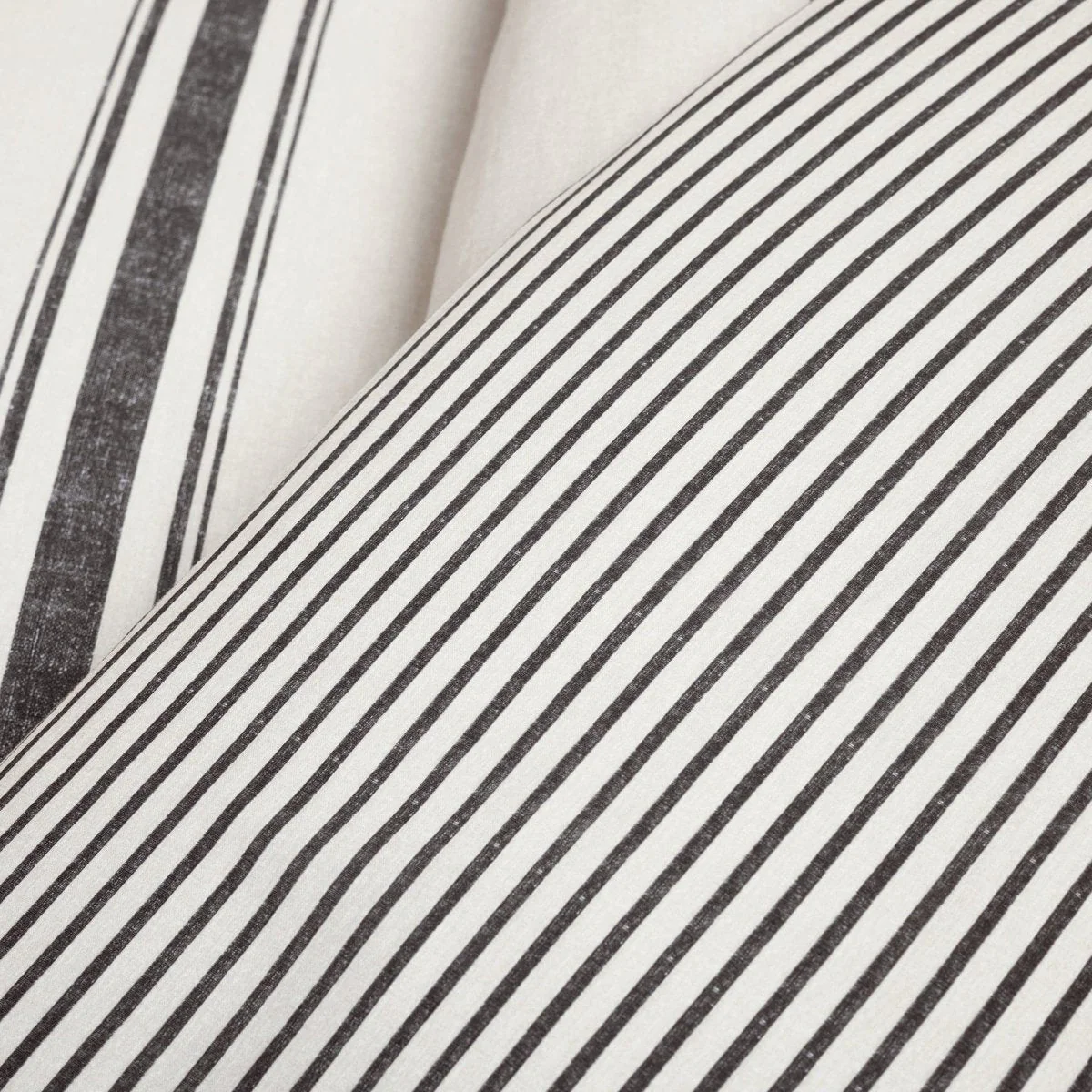 Farmhouse Stripe 100% Cotton Duvet Cover Set - Image 34