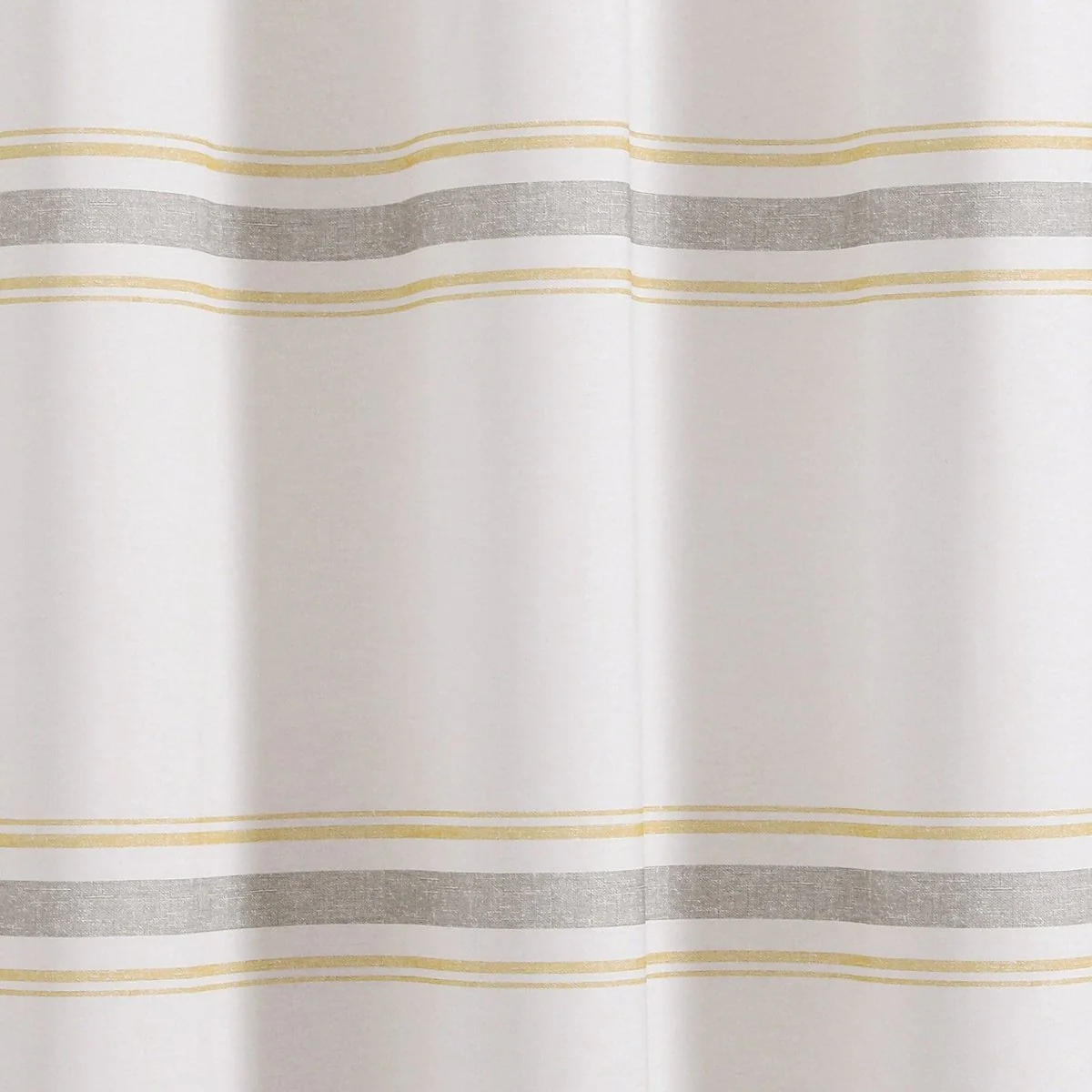 Farmhouse Stripe 100% Cotton Shower Curtain - Image 25