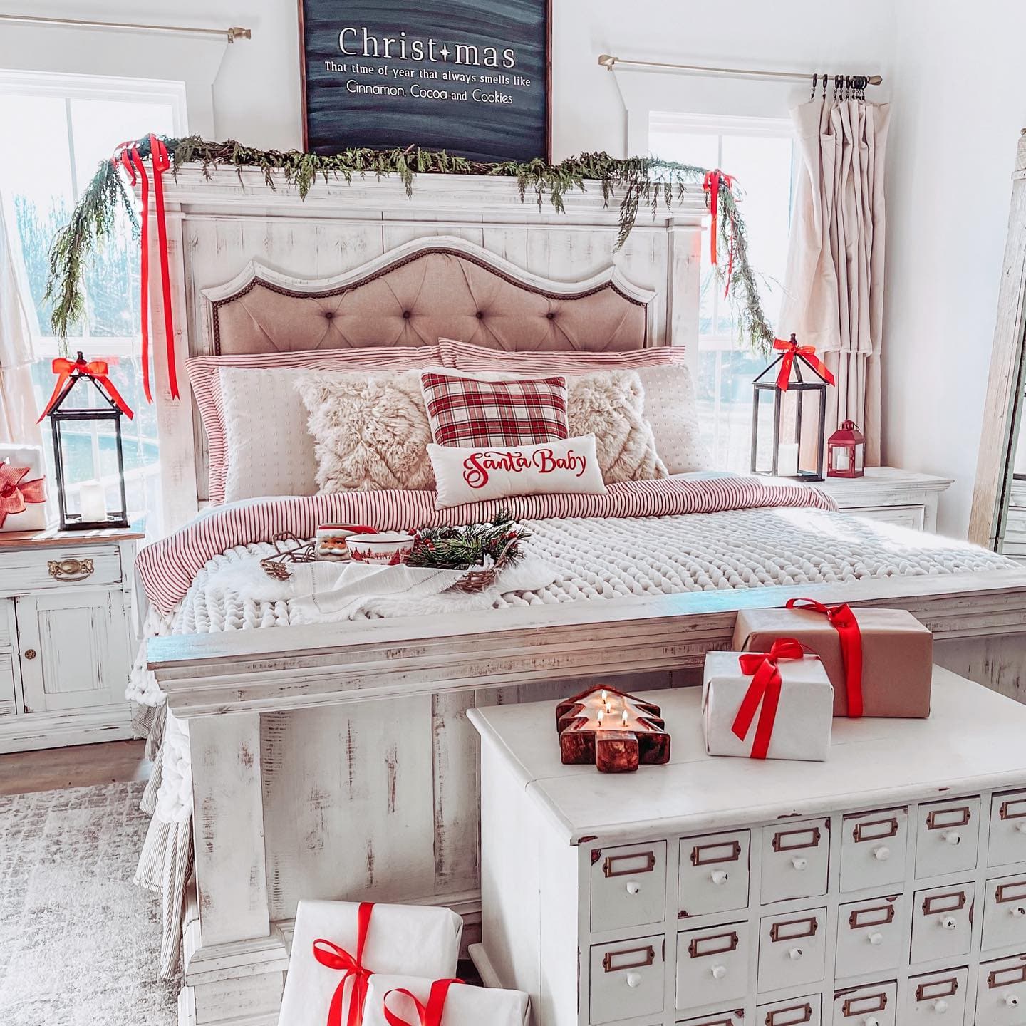 Farmhouse Stripe Reversible Comforter Set - Image 37