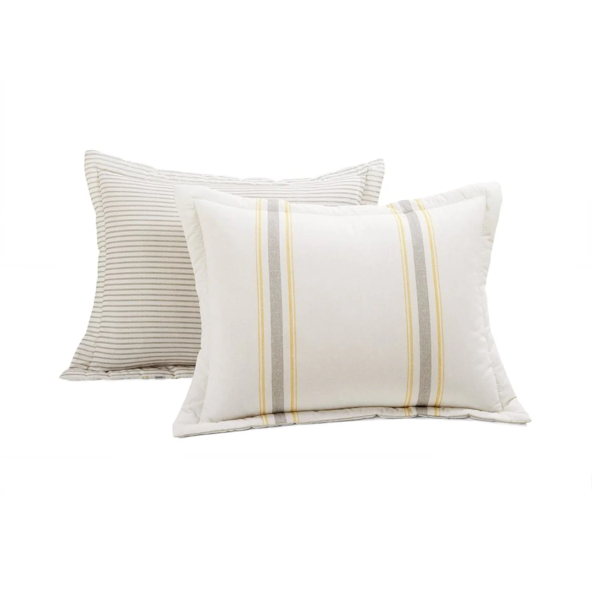 Farmhouse Stripe Reversible Comforter Set - Image 56