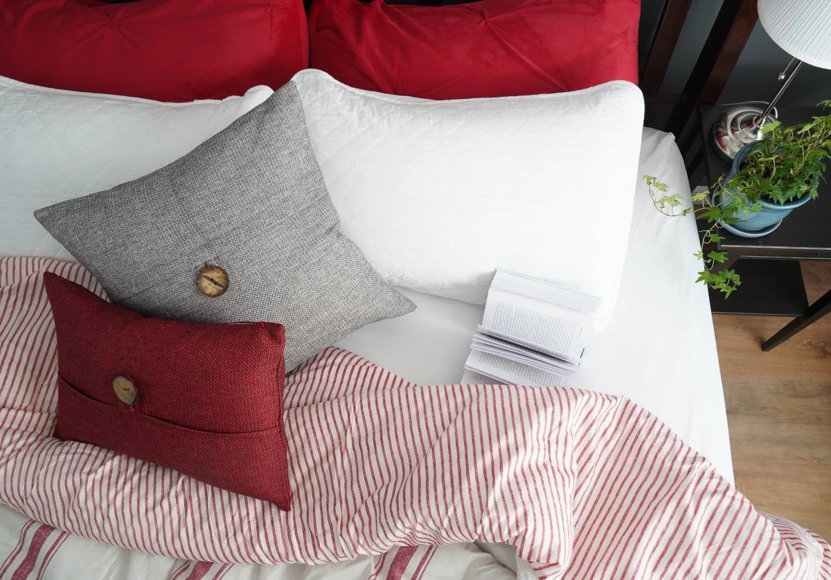 Farmhouse Stripe Reversible Comforter Set - Image 68