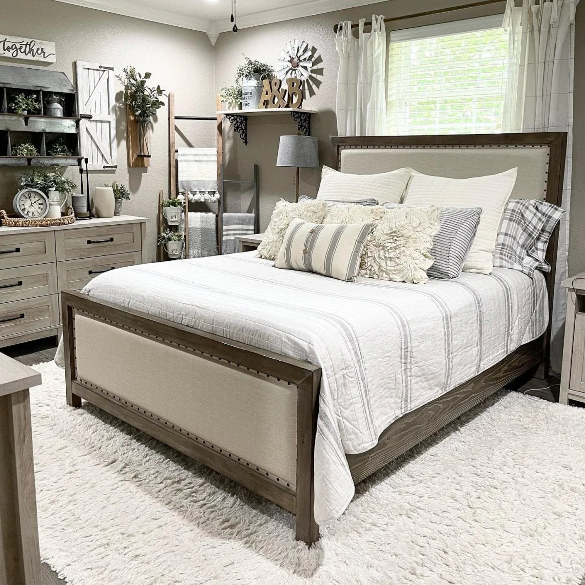 Farmhouse Stripe Reversible Comforter Set - Image 72