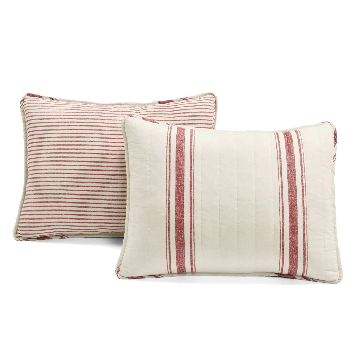 Farmhouse Stripe Reversible Cotton Quilt Set - Image 22